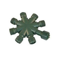 7 Way Multi Connector, Green Coaxial RY Adapter